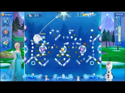 Frozen Free Fall: Icy Shot Level 171 - NO BOOSTERS ☃☃☃