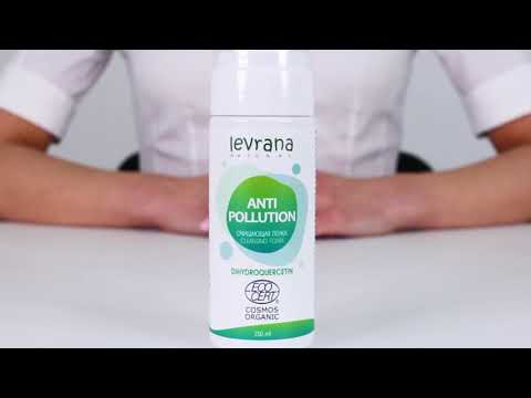 Миниатюра изображения товара Пенка для умывания Levrana Antipollution Cosmos Organic (150мл)