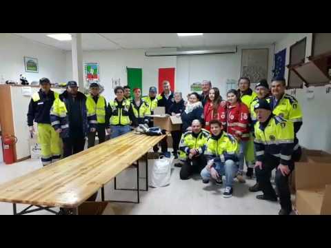Protezione Civile "il Campanone" di Scandiano Raccolta Materiale