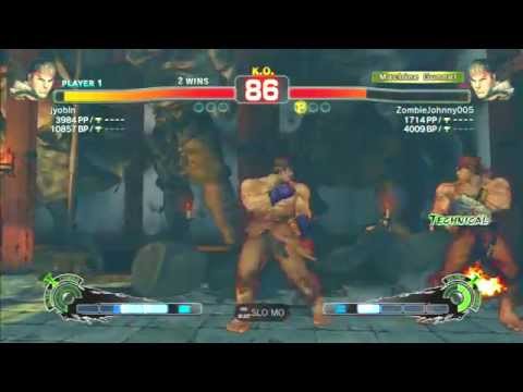 Zombiejohnny005 (Ryu) vs jyobin (Ryu) - SSF4AE ver. 2012 (HQ)