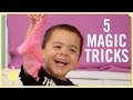 PLAY 5 Magic Tricks Kids Can DO