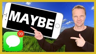 iPhone Contacts include the word Maybe