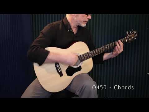 Пример звучания акустической гитары Walden O450