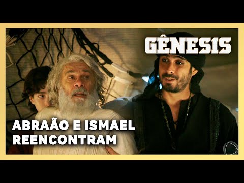 NOVELA GÊNESIS: Abraão e Ismael se reencontram