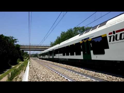 ETR.524 TILO IN DOPPIA IN TRANSITO A LENTATE (Monza) 7 - 7 - 2017