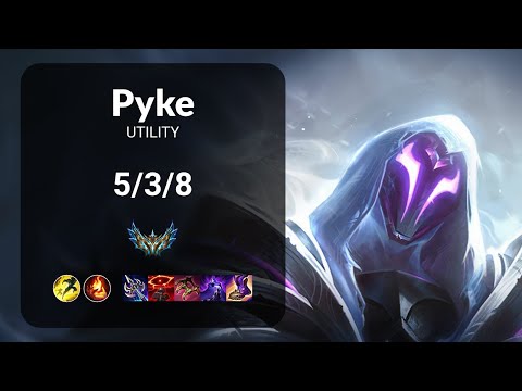 Pyke vs Rakan UTILITY - KR CHALLENGER Patch 14.21