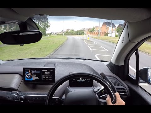 Thumbnail for My 94Ah BMW i3 Rex Protonic Blue - POV Drive around town by BMW, BMW i3, Car