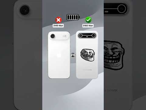 iPhone 17 Air vs Tecno Spark Slim