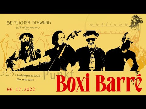 Boxi Barré Nikolaus Party live im Artliners 06.12.2022