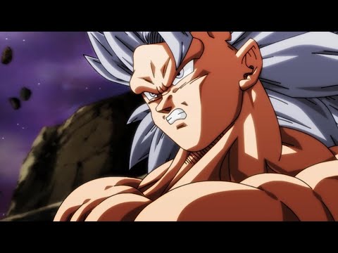 Goku reaches Ultra Instinct level 3 and uses the Ultimate Dragon Fist attack on Omni King