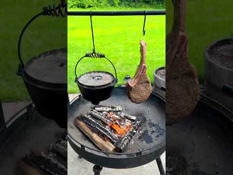 The Cowboy Fire Pit Grill