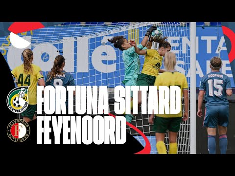 Zwaarbevochten zege ⚔️ | Highlights Fortuna Sittard - Feyenoord V1 | 2022-2023
