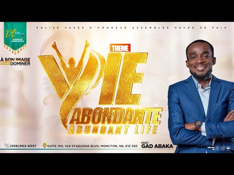 Culte de contemplation - Vaincre la colère pour une vie abondante- Pst Gad Abaka - 08-04-2023