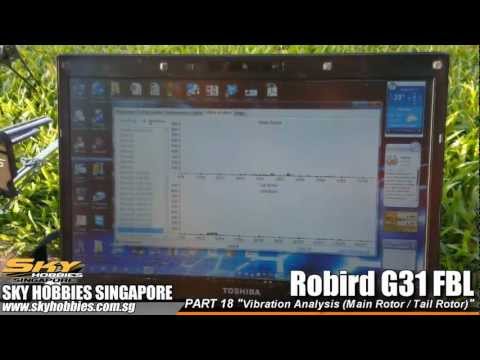 Robird G31 Video Tutorial - PART 18/18 (Vibration Analysis Demo)