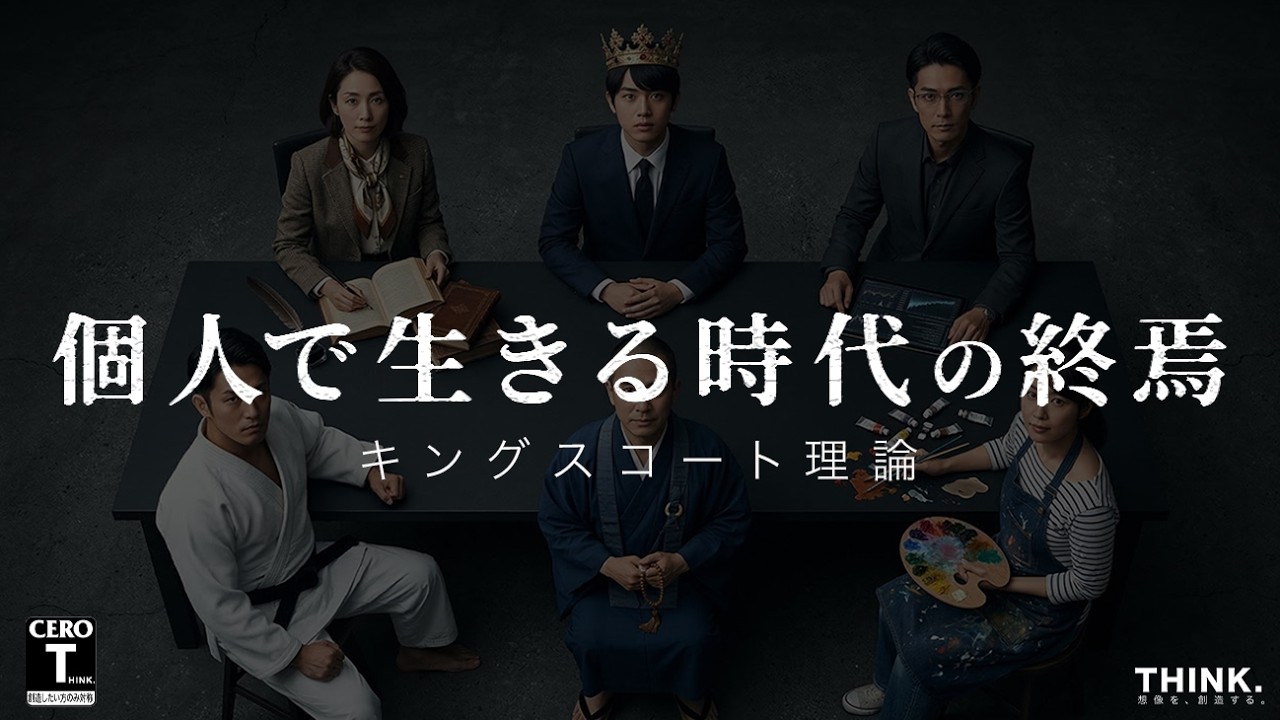 【一人で生きるな】AI時代、人生に必要な“5人の存在”を明らかにしたキングスコート理論