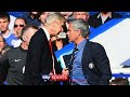 Jose Mourinho & Arsene Wenger on their touchline fight