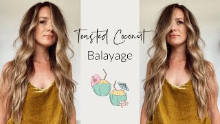 Toasted Coconut Balayage || Lexi Dawn