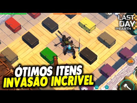ÓTIMOS ITENS AS INVASÕES ESTÃO INCRÍVEIS - Last Day On Earth