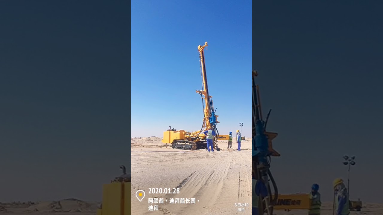 JD180BL Fully hydraulic crawler multi-function drilling rigs