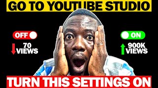 YouTube not RECOMMENDING Your Videos? Go To YouTube Studio and TURN This Setting on