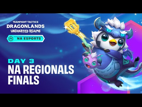 Teamfight Tactics Dragonlands NA Regional Finals | Day 3 | TFT Esports