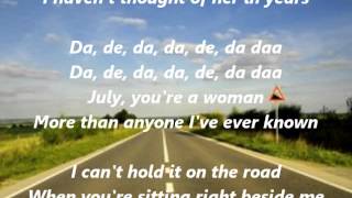 "July, You're A Woman" by John Stewart