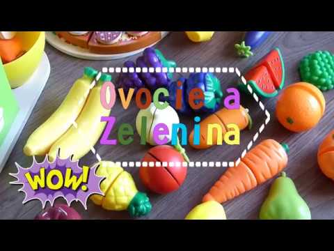 Ovocie a zelenina. Naucne video pre deti.