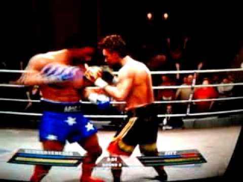 Brad Pitt vs Arnold Round five action