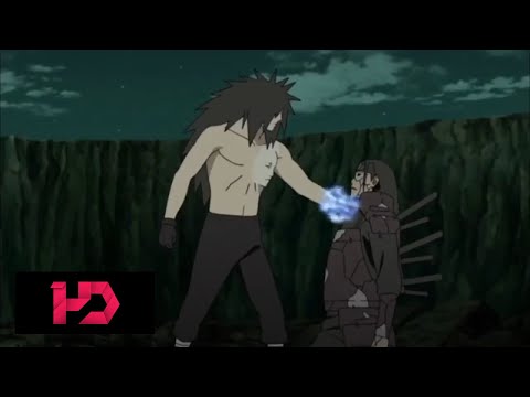 Reanimated Madara vs Reanimated Hashirama  HD