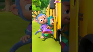 Download lagu Bear’s Crazy Bus Adventure! #billionsurprisetoys #kidssongs #shorts #cartoon mp3