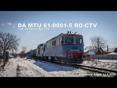 DA MTU 61-0001-5 RO-CTV + DF 69-0028-1 RO-CTV cu un marfar CTV