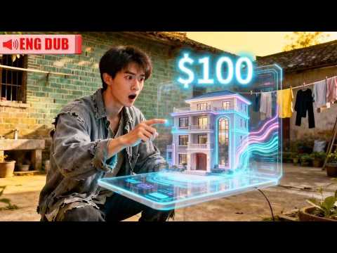 A poor man activated a money system: spend 1 to get 10k, and with 100 bought a villa to get rich!