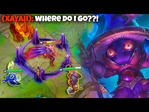 VEIGAR + ORNN = THEY CAN'T MOVE IN THE BOTLANE! (1600 AP+)