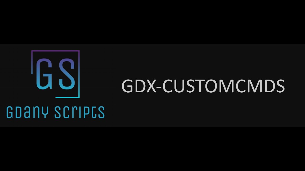 [PAID] [ESX/QB] GDX Custom Commands [RELEASE] thumbnail 2