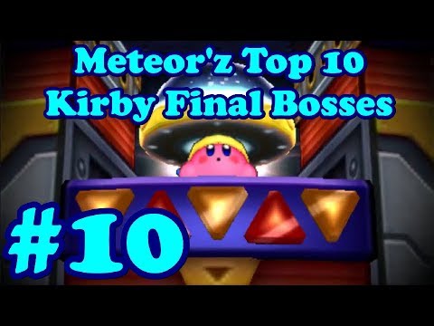 Meteor'z Top 10 Kirby Final Bosses! [#10 - Dededestroyer Z]