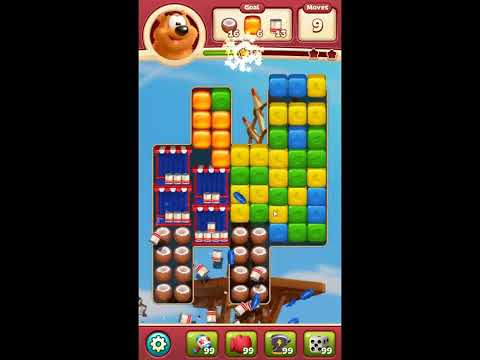 Toon Blast Level 8429 - NO BOOSTERS 🐻🐺🐱 | SKILLGAMING ✔️