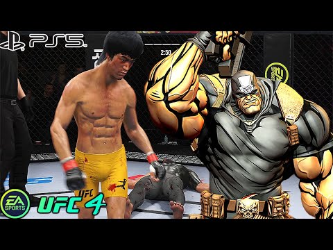 UFC 4 | Bruce Lee VS CAZADOR |  PS5