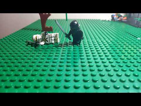 Lego ninjago Cole vs Zane