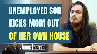Unemployed Crypto Bro Kicks Mom Out Of Her Own House.