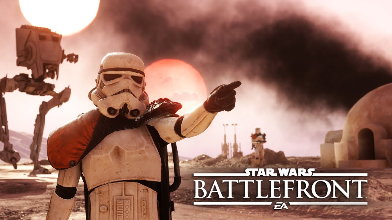 Обложка видео Геймплейный трейлер Star Wars: Battlefront (2015)