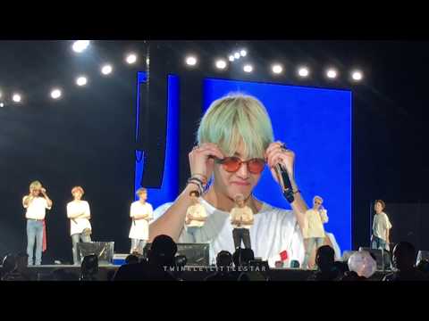 190407 Taehyung Speaking Thai - Love Yourself Tour in BKK