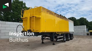 Semiremorcă basculantă Bulthuis TATA 23 3 axles 58m3 3 Comp. Lift+Lenkachse TÜV 06-26 de vânzare - Imagine 4 | Autoline MD Semiremorcă basculantă Bulthuis TATA 23 3 axles 58m3 3 Comp. Lift+Lenkachse TÜV 06-26 | Imagine 4 - Autoline