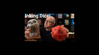 How We Used to Ink D&D Dice: Art of Character Podcast #dnd #dndshorts #dice #oldschooldnd #ttrpg