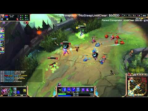 Shaco vs Irelia and Katarina #REKT