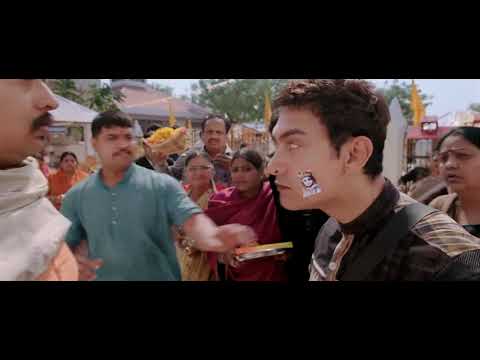 PK 2014 movie comedy scene in Temple
