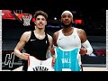 Carmelo Anthony & LaMelo Ball Jersey Swap After The Game | March 1, 2021