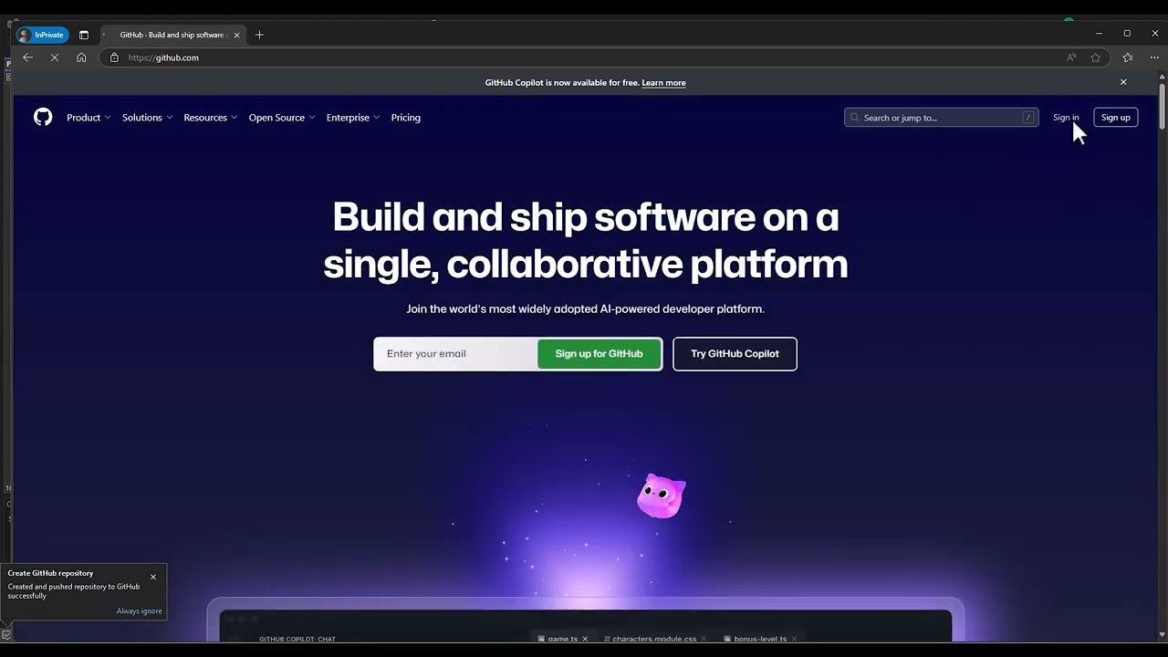 GitHub Crash Course - 02 - Repository Setup