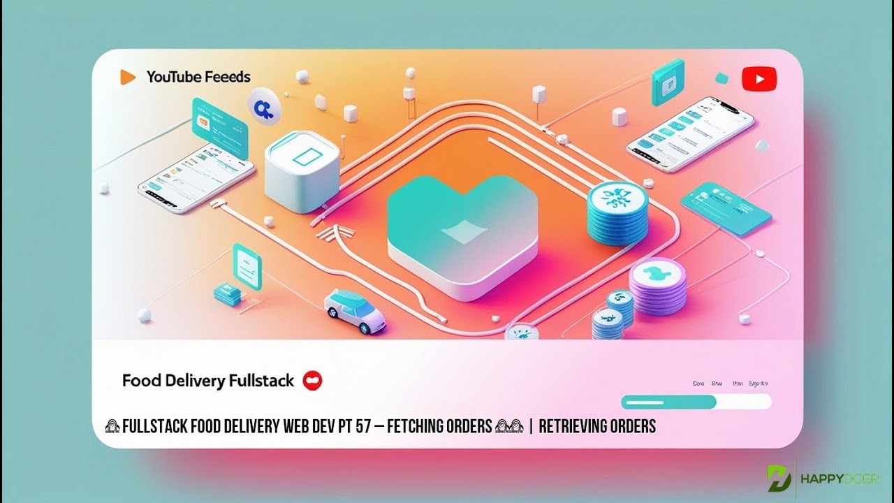 📦 Fullstack Food Delivery Web Development Training Part 57 – Fetching Orders 🔍🧾