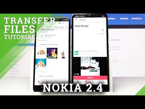 How to Move Files from Android Phone to Nokia 2.4? Send Anywhere App