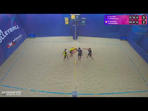 09:55 R. Prytuliak /Y. Yevdokymov - M. Horobets /Y. Bohdashkin 26.10.2022 | Winners Beach Volleyball